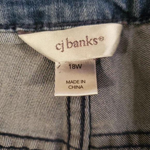 CJ Banks Jeans Women's Size 18W Blue Boot Cut - Picture 5 of 6